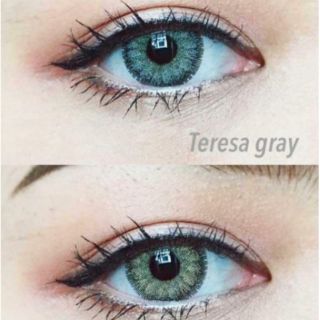 💜💙ค่าสายตา0.00-7.00💙💜คอนแทคเลนส์ รุ่น Teresa grey/brown