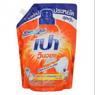 Pao น้ำยาซักผ้า เปา วินวอช ลิควิด สูตรเข้มข้น 3พลังซัก ขนาด 1500ml/ถุง WinWash Liquid