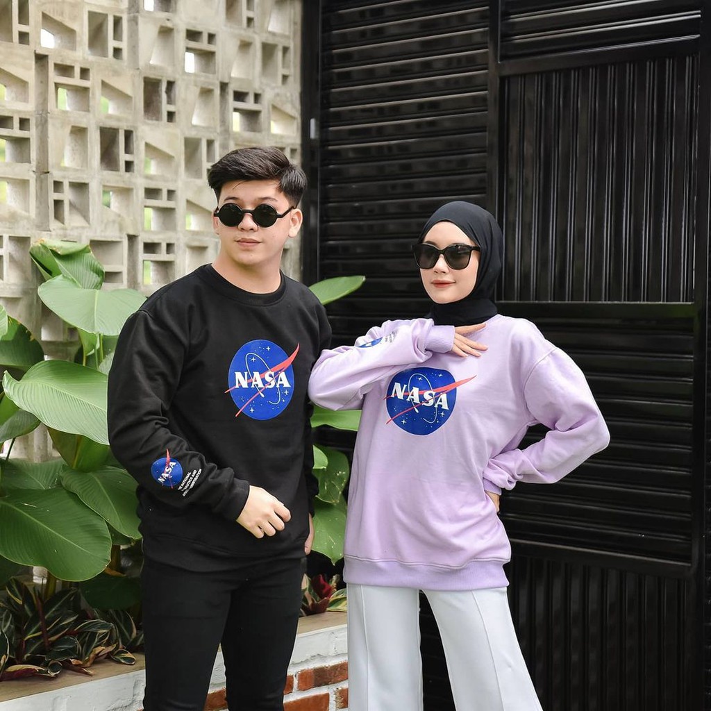 เสื้อกันหนาวมีฮู้ดผ้าฟลีซทุกขนาด NASA Hodie Jacket ชําระเงินปลายทาง