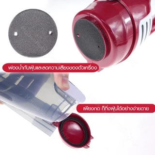 เครื่องดูดฝุ่น ที่ดูดฝุ่น ดูดฝุ่น Typhoon Vacuum 2 in1 [ รับประกัน 3เดือน] ของแท้ HHsociety