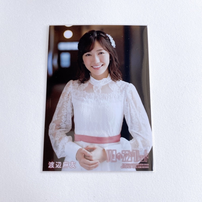 AKB48 Watanabe Mayu Mayuyu  Regu Photo single 11gatsu no Anklet 🌈เพลง Sayonara de Owaru Wake Janai  