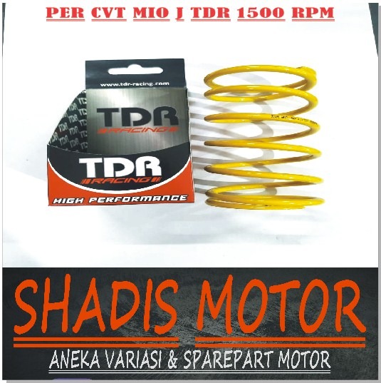 Mio J มอเตอร์ไซค์ CVT สปริง TDR ยี่ห้อ 1500 Rpm