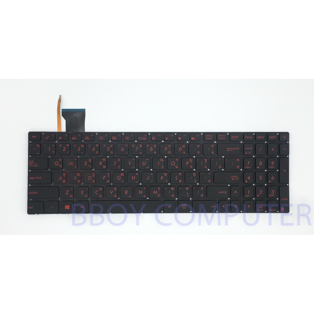 ASUS Keyboard คีย์บอร์ด ASUS GL552 GL52J GL552JX GL552V GL552VL GL552VW GL552VW-DH71 GL552VW-DH74 GL