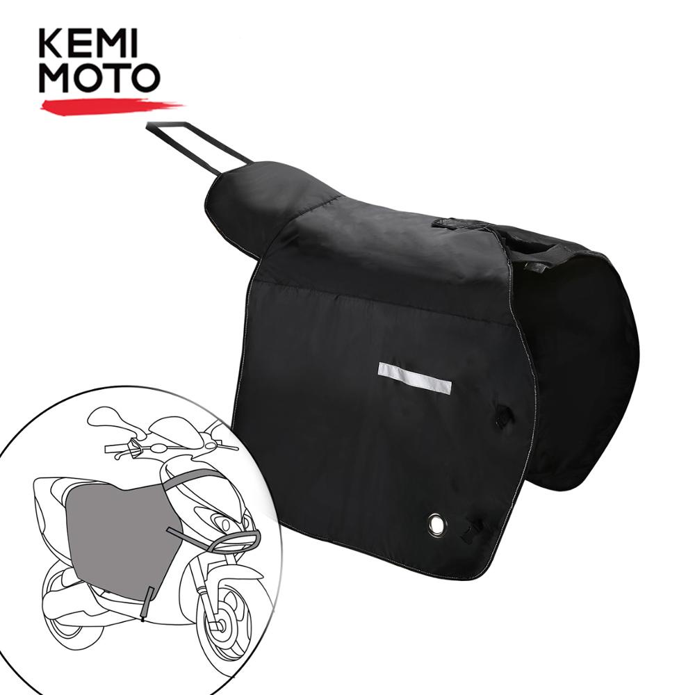 KEMiMOTO Knee Warmer Protector Leg Cover For Scooters Motorcycle Winter Quilt Windproof Waterproof For Honda For Vespa