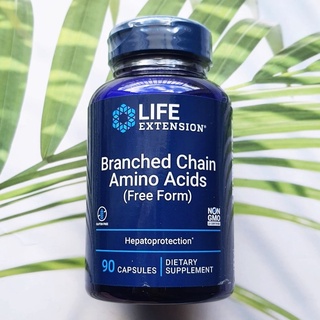 กรดอะมิโน Branched Chain Amino Acids 90 Capsules (Life Extension®)