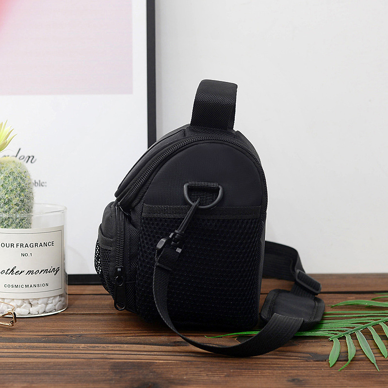 Camera bag มืออาชีพ DSLR ถุงเก็บกล้องกันน้ำกระเป๋ากล้องดิจิตอลสำหรับกลางแจ้งท่องเที่ยว กระเป๋ากล้อง กระเป๋าสะพายใส่กล้อง ราคา ถูกที่สุด ดีลบีเคเค แกลเลอรีภาพที่ 4