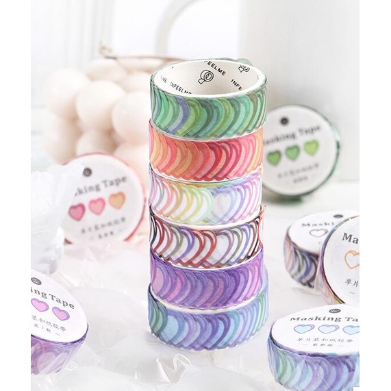 1 ชิ้นสารภาพ Poem Masking Tape ไดอารี่ Scarpbooking DIY ตกแต่ง Washi เทป - รูปที่ 4