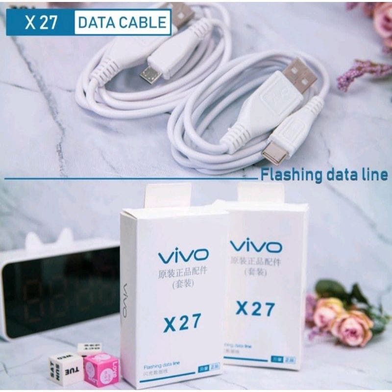 VIVO X27 USB Micro Data Cable VIVO X27 Micro Charger Cable VIVO X27 Android USB Micro Fast Charger C