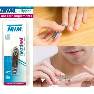 ตัดเล็บสวยไม่มีแผล Trim Cilpper กรรไกรตัดเล็บสแตนเลสปลายโค้ง