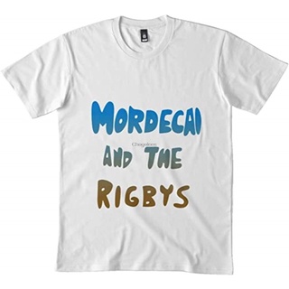 [100% Cotton] เสื้อยืด พิมพ์ลาย Mordecai and The rigbys Classic dmn17 สีดํา (1)