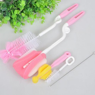 JL_Useful 5Pcs Teat Spout Tube Brush Drinking Pipe Cleaner for Baby Feeding Bottle