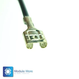 หางปลาแบบเสียบแบนพร้อมสายไฟยาว 20cm 2.8MM/4.8MM/6.3MM plug spring with wire connection cold-pressed terminal with she...