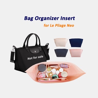 [Felt·Bag In Bag] กระเป๋าจัดระเบียบ สําหรับ LC Le Pliage Neo messenger Bag, Organizer Insert / Bag Insert