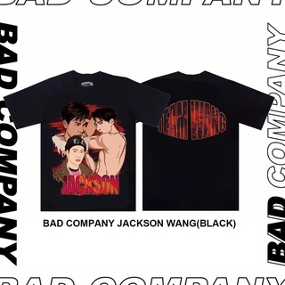 เสื้อยืดโอเวอร์ไซส์เสื้อยืดแฟชั่นสตรีทBad girl เสื้อทัวร์สกรีนลาย Jangson แขนสั้นผ้าฝ้าย เสื้อยืดคอกลม เสื้อยืดแฟชั่น เว