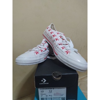 Converse Ctas Rivals Star Print Ox White/Red รหัส 168809CF0WR