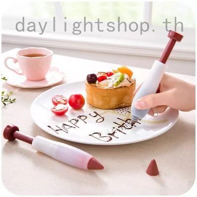 1x Food Decorating Pen Cake Baking Kitchen Tube Sauce Garnish Lightweight Lightweight Durable Innovative Fb123