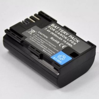 แบตเตอรี่ LP-E6 1800mAh for canon EOS 5D MK III 5D MK II 6D 7D 70D60D