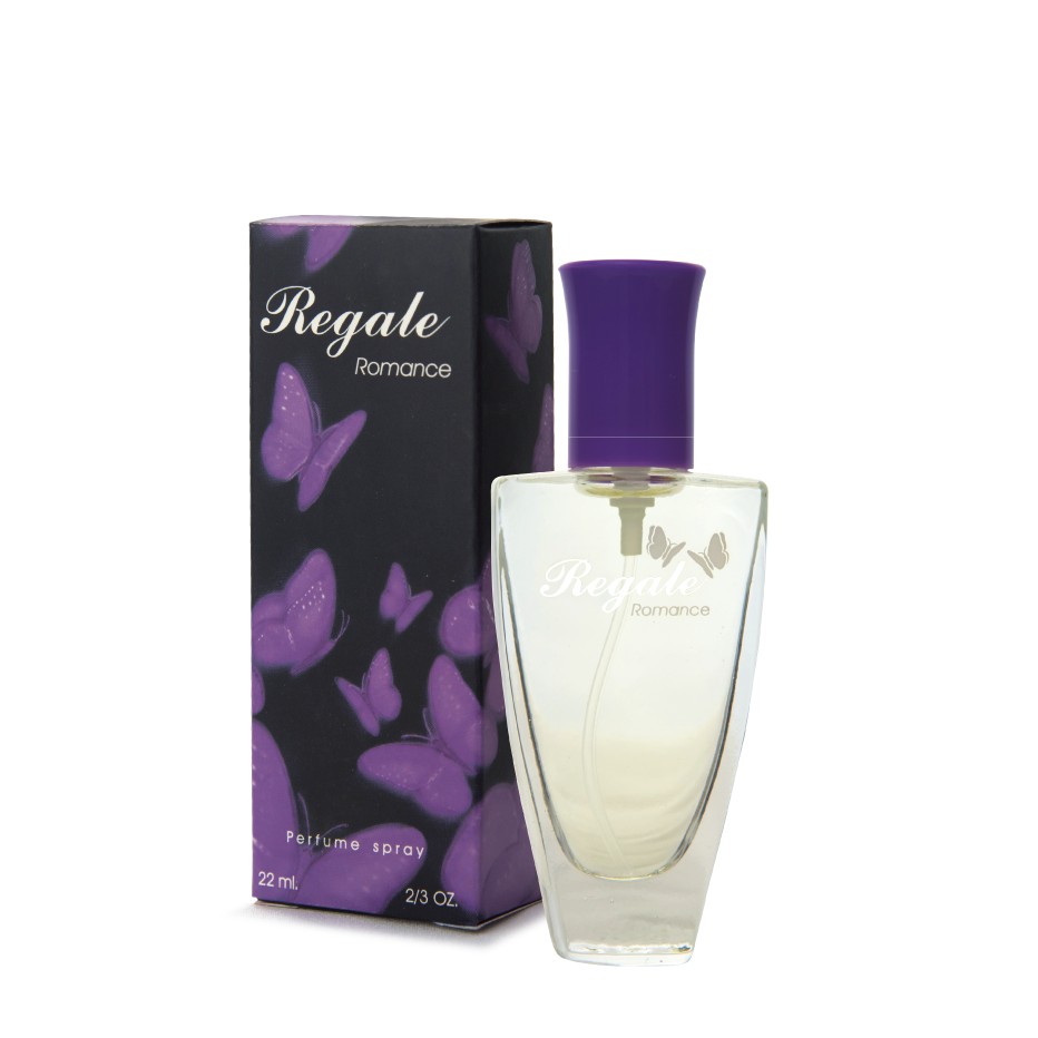 (ส่งจากแบรนด์โดยตรง) น้ำหอม BONSOIR REGALE ROMANCE บองซัวร์ รีเกลโรมานซ์ เพอร์ฟูมสเปรย์ 22 มล.