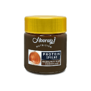 Hooray! Protein Spread Hazelnut Milk Chocolate ขนาด 200 กรัม x 1 กระปุก