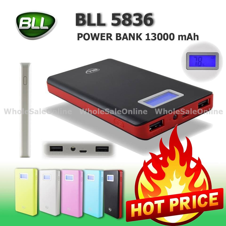 Power Bank 13000 mAh BLL 5836 (แท้100%)