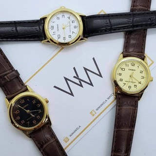 ของแท้ นาฬิกาข้อมือ Casio ผู้หญิง รุ่น LTP-V001 (สายหนัง) พร้อมกล่อง