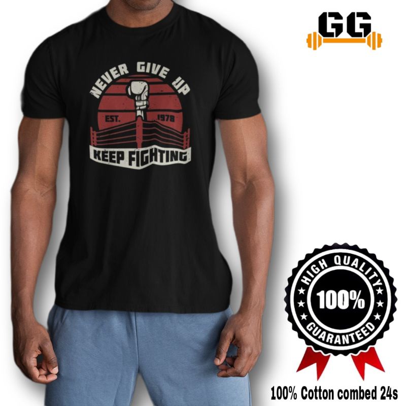 เสื้อยืด DAILY SPORT Never Give Up