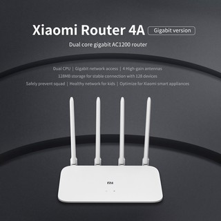 al MI wifi router 4A AC1200 Gigabit Dual Band Dual Core เสียวหมี่ไวไฟเราเตอร์ เวอร์ชั่นจีน