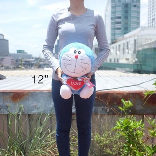 ตุ๊กตา Doraemon โดเรมอน ท่านั่ง ถือ หัวใจ 7/10/12/16/20นิ้ว โดเรม่อน โดราเอมอน Valentine วาเลนไทน์ ของขวัญวาเลนไทน์