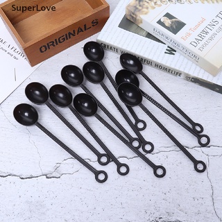 SUPER♥ 10pcs 10g Measuring Spoon Teaspoon Coffee Sugar Scoop Cake Baking Coffee Milk HOT