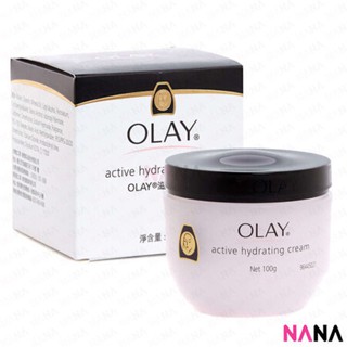 Olay Active Hydrating Cream 100g ครีมบำรุงผิวหน้าเพิ่มความชุ่มชื้น 100 กรัม