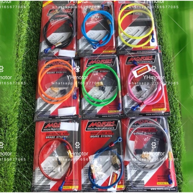 MORIN BRAKE HOSE PAIP RACING DEPAN /BELAKANG