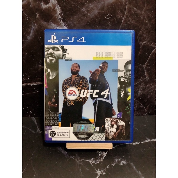แผ่นเกม UFC 4 UFC4 : ps4 (มือ2)