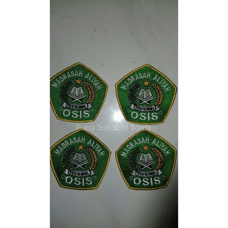 ปะ | Osis Madrasah Aliyah โลโก้ปัก