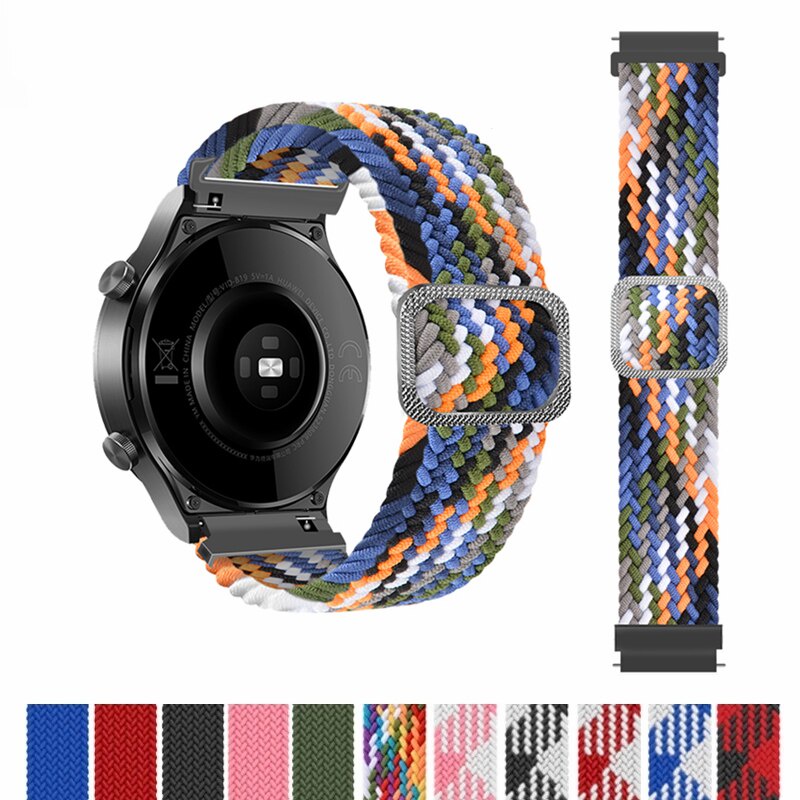 สายนาฬิกาข้อมือไนล่อน 22 มม. สําหรับ Realme Watch 2/Realme Watch 2 Pro Smart Watchband #8