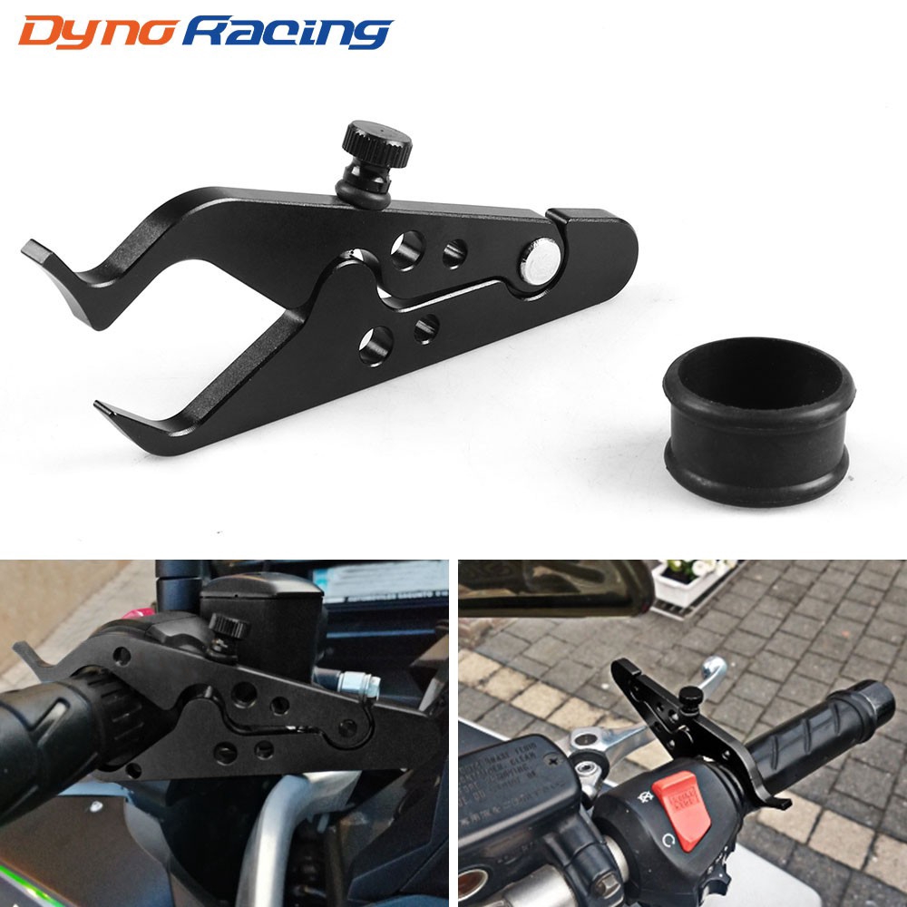 Motorcycles Throttle Lock ยูนิเวอร์แซลแบล็ครถจักรยานยนต์ CNC ระบบควบคุมความเร็วคงที่ ล็อคคันเร่ง ช่วยยึดรีเทนเนอร์ อุปกรณ์เสริมสำหรับรถจักรยานยนต์ที่มีประโยชน์