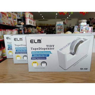 ELM แท่นตัดเทป ไทดี้ TD -130 (1 อัน /กล่อง) คละสี