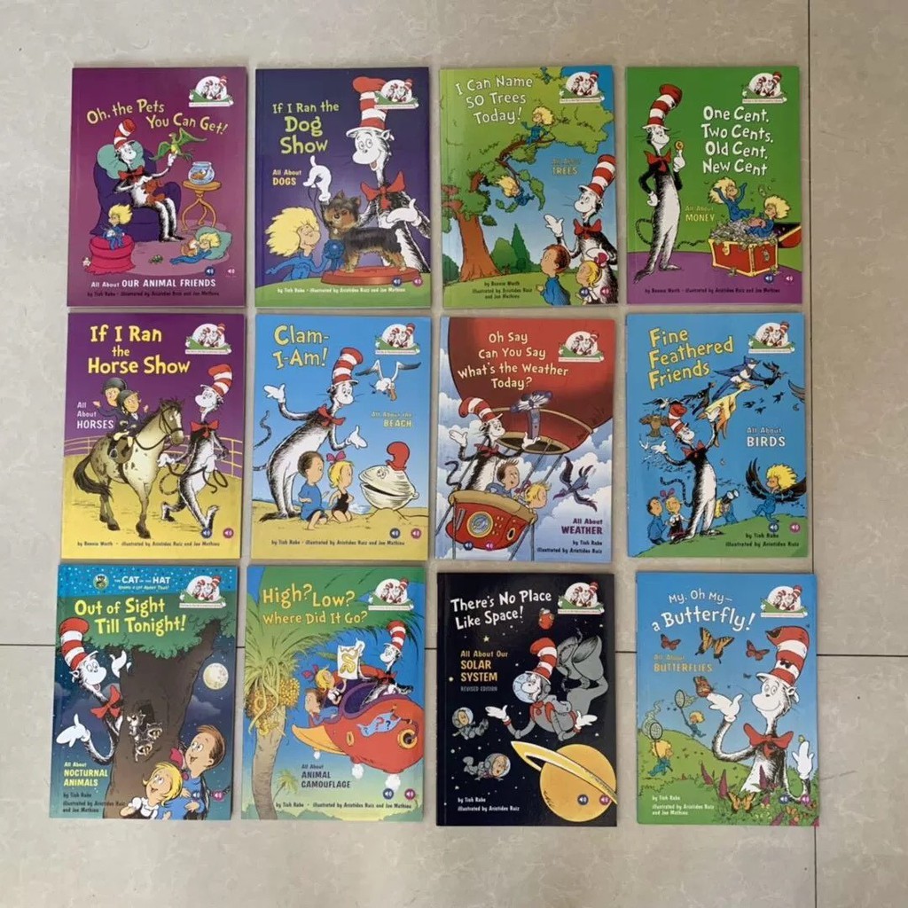 หนังสือชุด A cat in the hat’s learning library 33 เล่ม พร้อมส่ง!!