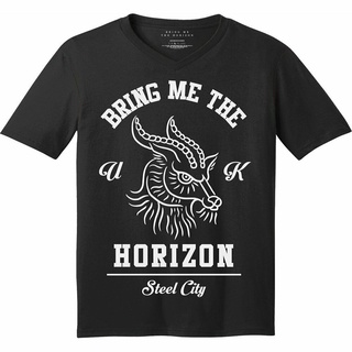 เสื้อยืด Cotton ComfortGILDAN เสื้อยืดคอกลม พิมพ์ลาย Bring Me The Horizon Goat แฟชั่นยอดนิยมขนาดเต็มS-5XL