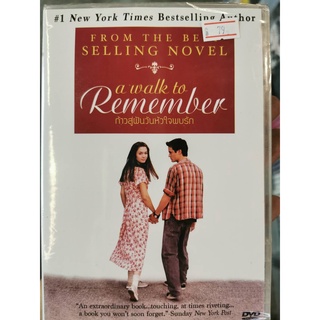 DVD : A Walk to Remember (2002) ก้าวสู่ฝันวันหัวใจพบรัก " Shane West, Mandy Moore "