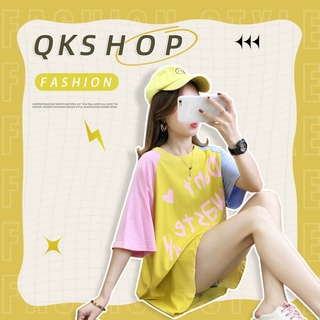 QKshop เสื้อยืดสายแฟชั่น ✨ สีสันสดใสน่ารักมาก 💕 ราคาคุ้มค่ากับคุณภาพสุดคุ้ม ✨ สายหวานต้องชอบ 🌈