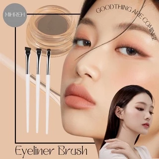 (พร้อมส่ง) แปรงเขียนอินไลเนอร์ ด้ามสีขาว แปรงเขียนอายไลเนอร์ เส้นเล็ก คมกริบ เส้นคมชัด เก็บรายละเอียดดีมาก (BR36)