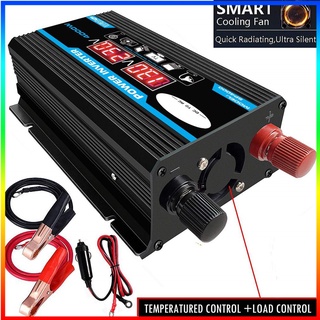 【พร้อมส่ง】เครื่องแปลงไฟอินเวอร์เตอร์ 4000 W 12v To 220 V / 110 V Dual Usb Led สําหรับรถยนต์