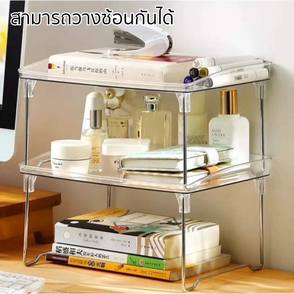 Littlest Studio ชั้นวางของพับได้ อะคริลิคใส thumbnail 4