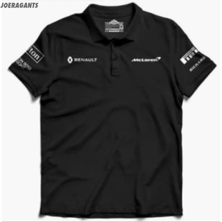 เสื้อโปโล คอปก สําหรับผู้ชาย McLaren Renault joeragants