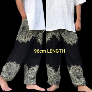 SALE!! SALE!! UNISEX HAREM PANTS/ NO ELEPHANT PRINT/ 96cm length LONG/กางเกงฮาเร็ม unisex/ พิมพ์ลายช้าง/ ยาว 96 ซม.