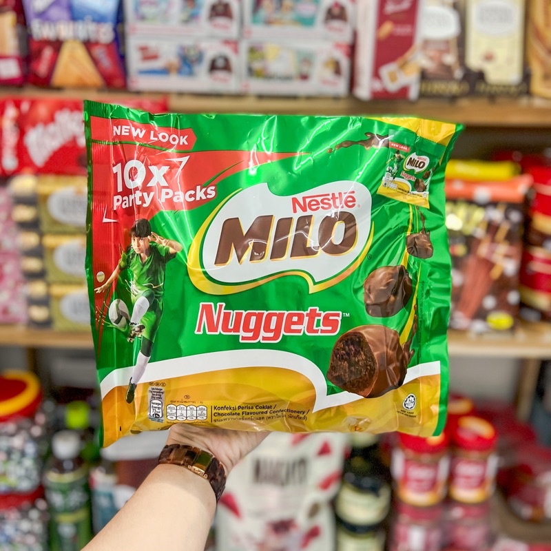 ไมโลนักเก็ตแพ็คใหญ่ Milo Nuggets บรรจุ10 ห่อเล็ก
