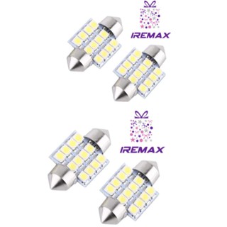 ไฟเพดานรถยนต์LED16Light x 4 หลอด สีขาว 31mm.