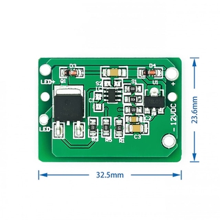 12V Capacitive Touch Switch Sensor Module Push Button Touching Key Module Jog Latch With Relay DC 6-20V 3A「inventor.th」