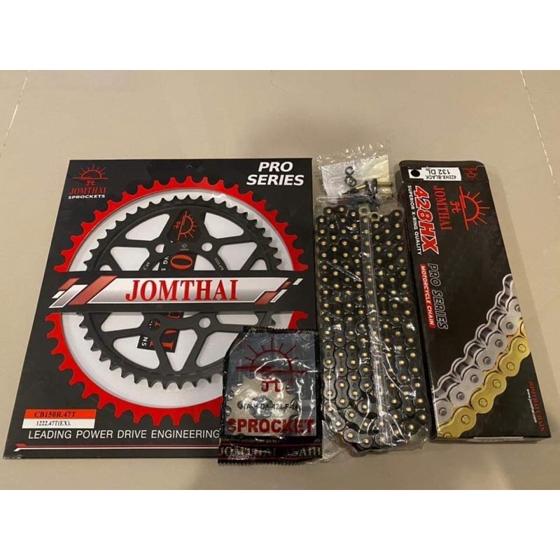 JOMTHAI 🇹🇭 ชุดโซ่สเตอร์ตรงรุ่น : CB150R CBR150R โฉมใหม่