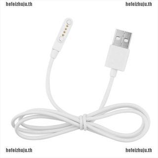 (Zhuzhu) สายชาร์จ Usb 2. 0 4 Pin สําหรับสมาร์ทวอทช์ Kw